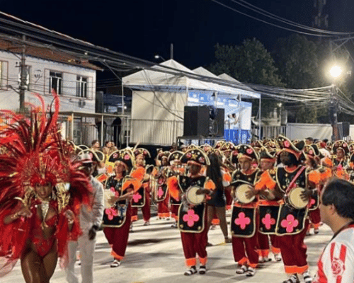 Desfile do América Samba e Paixão.